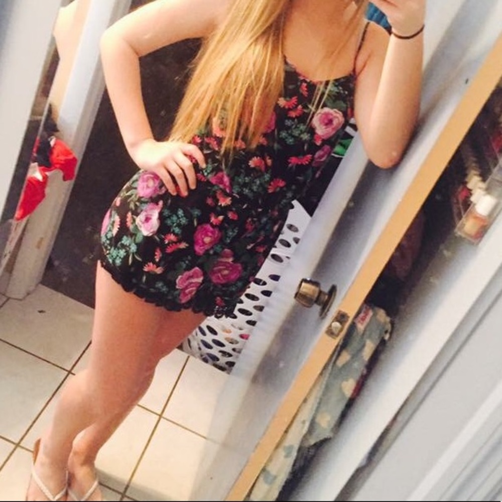 Floral romper